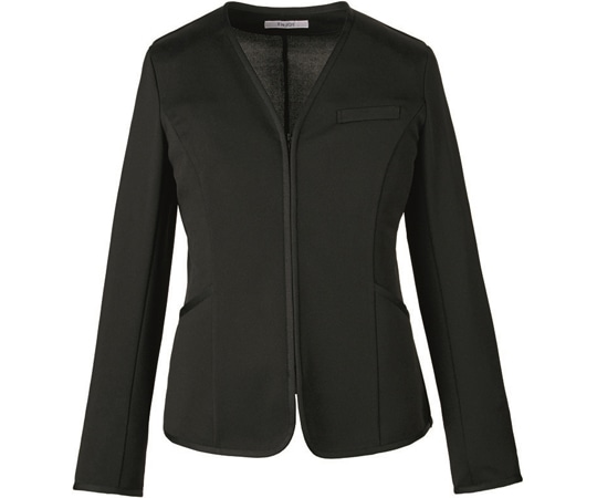 カーシーカシマ ENJOY ジャケット STRETCH KNIT ブラック 9号 EAJ791 1枚（ご注文単位1枚）【直送品】