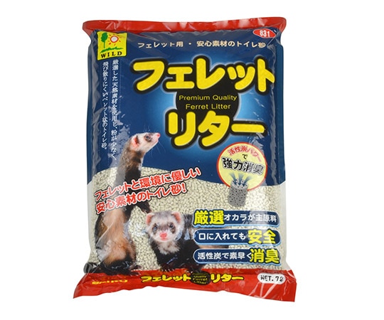 三晃商会 フェレットリター 約7L 831 1袋（ご注文単位1袋）【直送品】