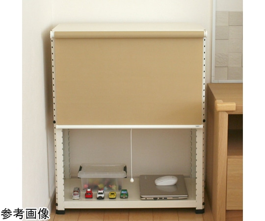 長浜合成工業所(ナプコインテリア) マグネット式シングルロールスクリーン プル式 フルーレ 高さ900×幅1570mm BC:IV NMO-0081 1本(ご注文単位1本)【直送品】