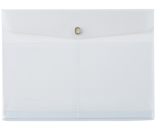 LIHITLAB ALCLEA エンベロープケース A5 【抗菌】 クリヤー F7744-1 1枚(ご注文単位1枚)【直送品】