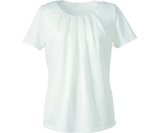 カーシーカシマ ENJOYNoir 半袖プルオーバー ホワイト SS EST559 1枚（ご注文単位1枚）【直送品】