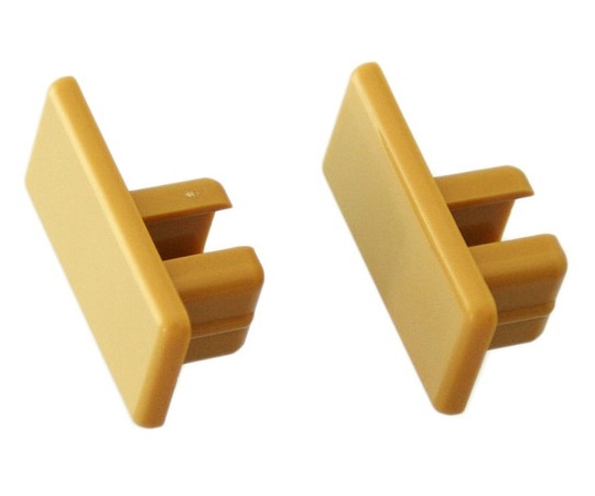 ハイロジック 木目角型用 エンドキャップ 2個入 58061 1個(ご注文単位1個)【直送品】