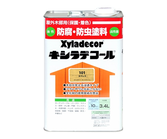 カンペハピオ(KANSAI) キシラデコール カラレス 3.4L 17670080000 1個(ご注文単位1個)【直送品】