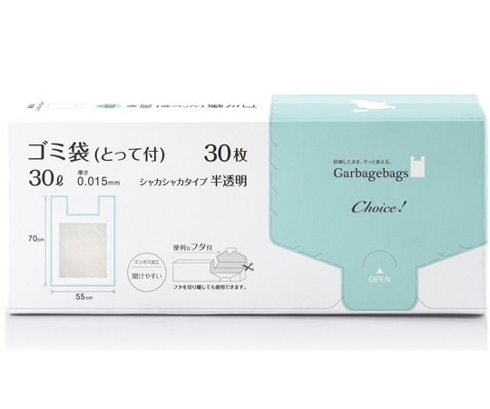 オルディ チョイスゴミ袋とって付 30L 0.015mm 半透明 30P 36冊 CH-GH30T-30 1ケース(ご注文単位1ケース)【直送品】