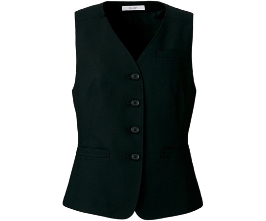 カーシーカシマ ENJOY ベスト CLASSICO PINHEAD ブラック 19号 EAV810 1枚（ご注文単位1枚）【直送品】