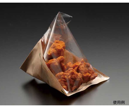 パックスタイル 惣菜袋 エコテトラ150 未晒 100枚×32パック入 534549 1ケース（ご注文単位1ケース）【直送品】