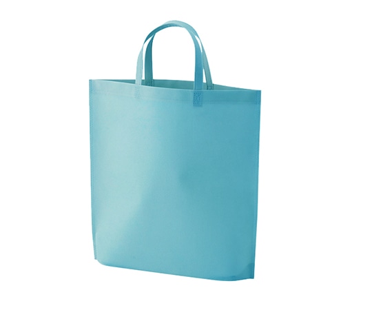 アズワン 不織布バッグ 底マチA4縦 ライトブルー 1箱(100枚入) LC0930NU0 1箱(ご注文単位1箱)【直送品】