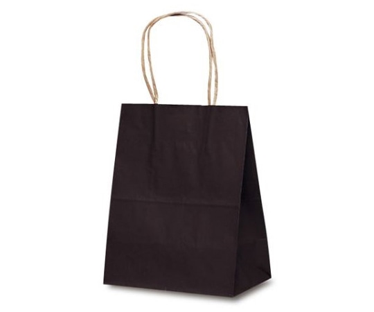 ベルベ 紙袋 自動紐手提袋 T-2 カラー(カカオ) 200枚 1213 1ケース（ご注文単位1ケース）【直送品】