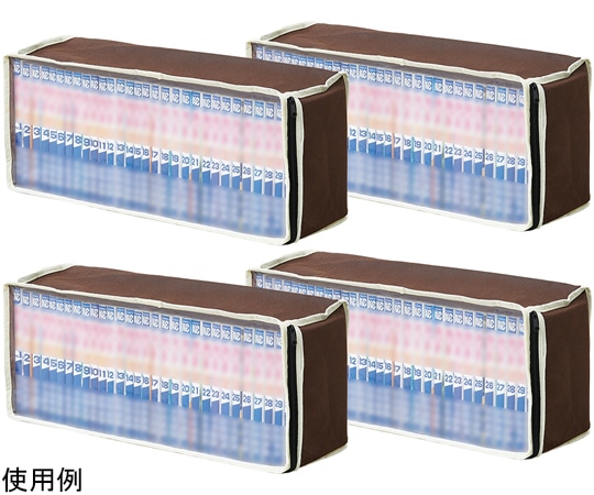 アイメディア パッと見えるコミック収納ケース 4枚組 収納ケース 1009881 1組(ご注文単位1組)【直送品】