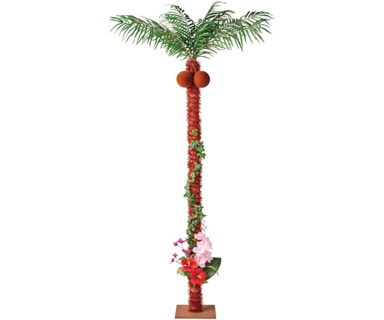 アズワン ココナッツヤシ立ち木(人工樹木､フェイクグリーン､観葉植物) H190cm 35-18-4-2 1セット(ご注文単位1セット)【直送品】