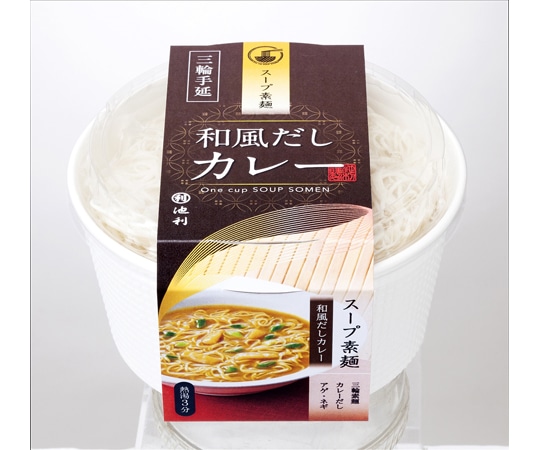 池利 スープ素麺 和風だしカレー 18個入 AD-C 1ケース※軽（ご注文単位1ケース）【直送品】
