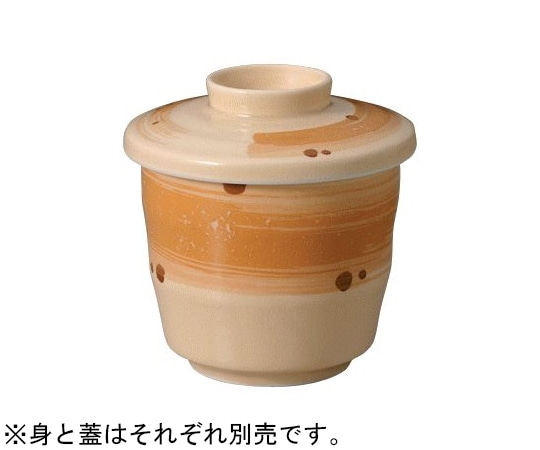 Daiwa 蒸し碗 小(身)刷毛目(はけめ)ブラウン HC-181B-HBR 1個(ご注文単位1個)【直送品】