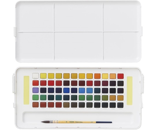 サクラクレパス プチカラー60色セット NCW-60 1個(ご注文単位1個)【直送品】