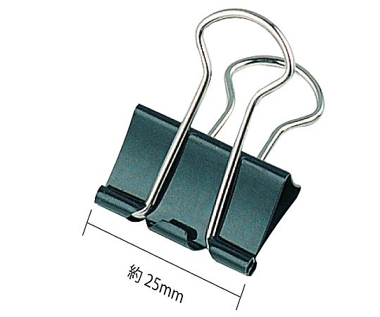 ミツヤ ダブルクリップ 中 5個×10箱入 DBC-25P 1ケース（ご注文単位1ケース）【直送品】