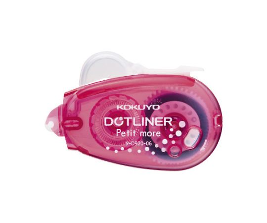 コクヨ ドットライナープチモアピンク使い切り強粘着 タ-D920-06P 1個(ご注文単位1個)【直送品】
