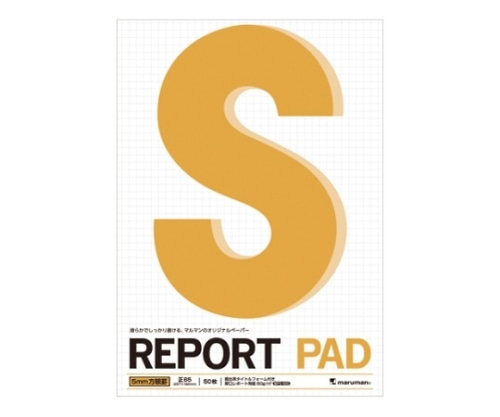 マルマン レポートパッド B5 50枚 5mm方眼 P154A 1冊(ご注文単位1冊)【直送品】