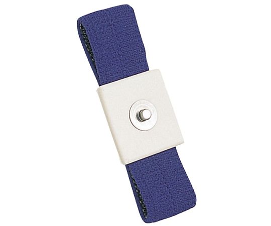 DESCO リストバンド 青 Lサイズ 10個入り 2303 1セット (ご注文単位1セット)【直送品】