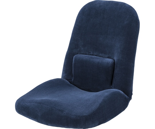 東谷 腰サポートリクライナー ネイビー RKC-172NV 1個（ご注文単位1個）【直送品】