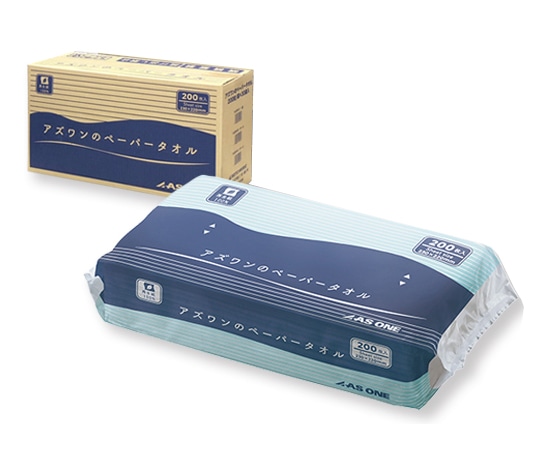 アズワン アズワンのペーパータオル 1ケース(200枚/袋×30袋入)  1ケース(ご注文単位1ケース)【直送品】