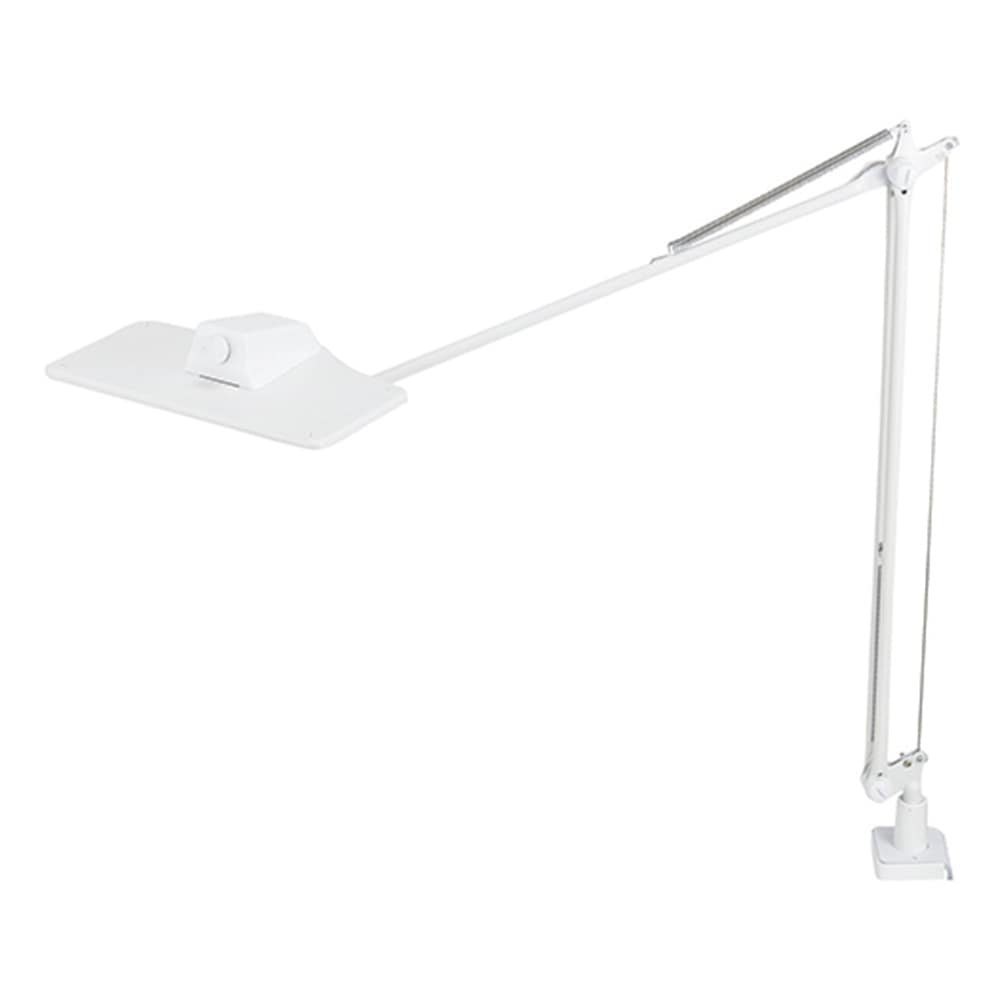 スワン電器 OLEDデスクライト（本体クランプ付） ホワイト LEX-3100WH 1個（ご注文単位1個）【直送品】
