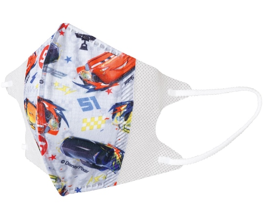 スケーター 子供立体マスク 25枚入 カーズ MSKS25 1箱（ご注文単位1箱）【直送品】