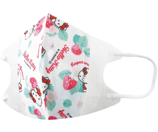 スケーター 子供立体マスク 25枚入 キティ花言葉 MSKS25 1箱（ご注文単位1箱）【直送品】