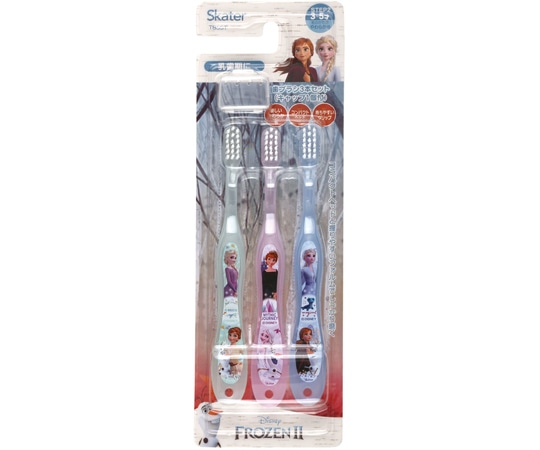 スケーター 園児用歯ブラシ3P キャップ付 アナと雪2(23)1個(3本入) TB5ST 1個(ご注文単位1個)【直送品】