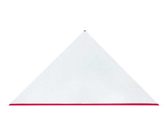 イワツキ 訓練用三角巾赤線入 105×105×150cm 50枚 004-040025 1袋(ご注文単位1袋)【直送品】