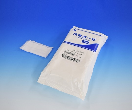 イワツキ 尺角ガーゼ 8折3号 150枚 002-023680 1包（ご注文単位1包）【直送品】