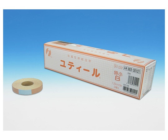イワツキ ユティール スキンカラー 特小B 1.25cm×5m 24巻 003-30121 1箱（ご注文単位1箱）【直送品】