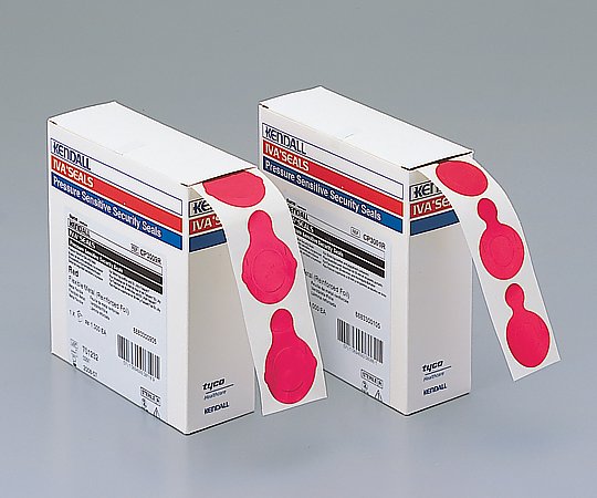 アズワン バイアル保護シール 赤28mL 1箱（1000枚入） CP3001RC 1箱（ご注文単位1箱）【直送品】