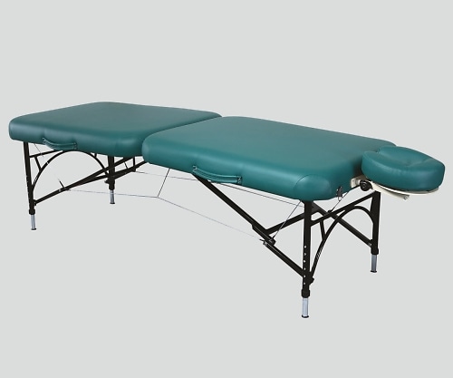 アズワン 折りたたみベッド ティール 70×182×52~66 Q28TL 1個（ご注文単位1個）【直送品】