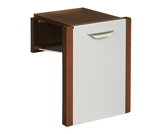 シコク 玄関用収納チェアー ブラウン 1個(ご注文単位1個)【直送品】