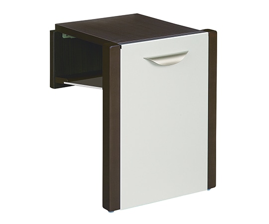 シコク 玄関用収納チェアー ダークブラウン 1個(ご注文単位1個)【直送品】