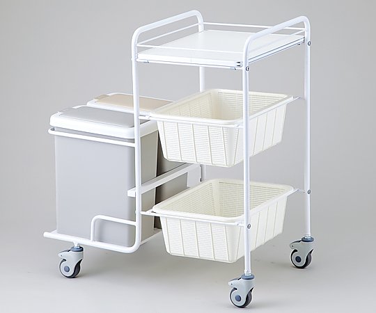 アズワン オムツ交換車 （ストッパー無し） FK-350Ⅱ FK-350II 1台（ご注文単位1台）【直送品】