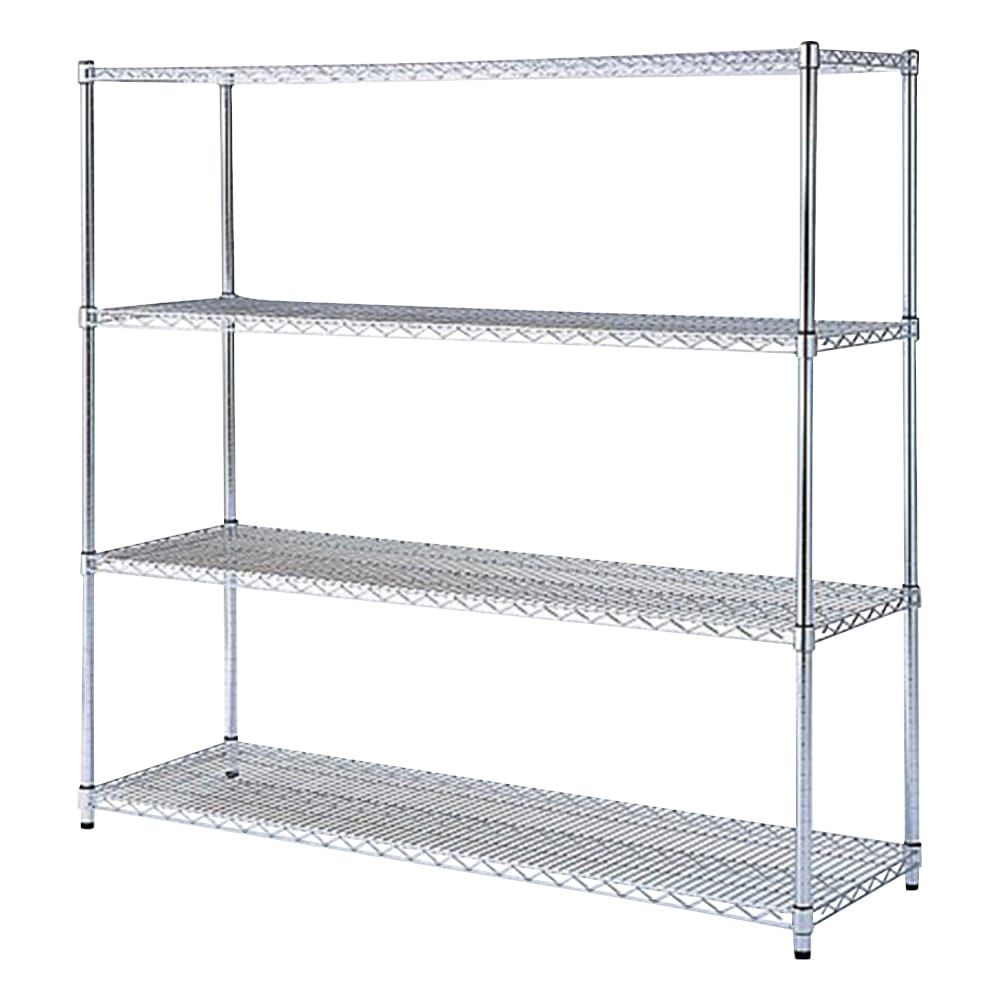 ストア・エキスプレス ワイヤーラック 4段 907×457×1507mm 61-62-9-1 1台(ご注文単位1台)【直送品】