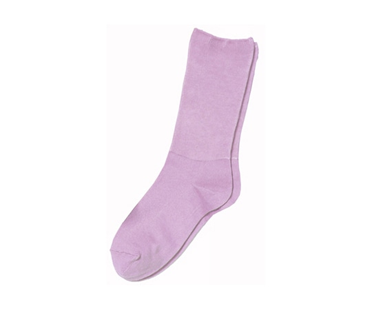 神戸生絲 ふくらはぎ楽らくすべり止めソックス 婦人 春夏用 ラベンダー 3957 ラベンダー 1足（ご注文単位1足）【直送品】