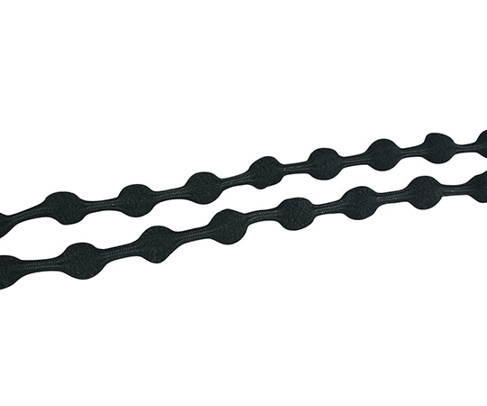 小原工業 キャタピラン （結ばない靴ひも） 黒 750mm 1組（2本入） CATAJB-75 1組（ご注文単位1組）【直送品】