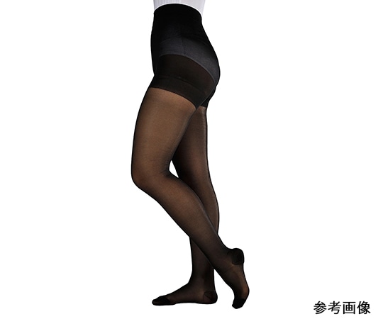 アルケア アンシルクR・1 パンティーストッキング（つま先あり） ブラック S 18443 1箱（ご注文単位1箱）【直送品】