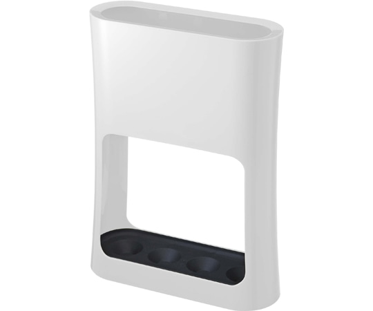 山崎実業 かさたて オーバル ホワイト 6979 1個(ご注文単位1個)【直送品】