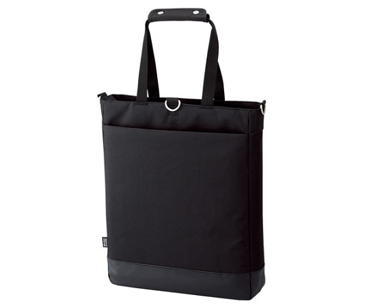 LIHITLAB キャリングバッグ タテ型 ブラック A7672-24 1個(ご注文単位1個)【直送品】