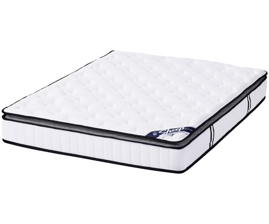 アイリスオーヤマ ピロートップ ポケットコイルマットレス D ホワイト PMTS23PN-D 1枚（ご注文単位1枚）【直送品】