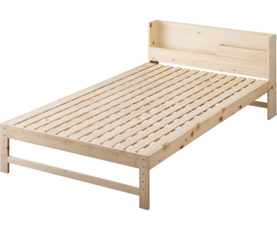 アイリスオーヤマ 総ヒノキすのこベッド ナチュラル SD HSBM-SD 1台（ご注文単位1台）【直送品】