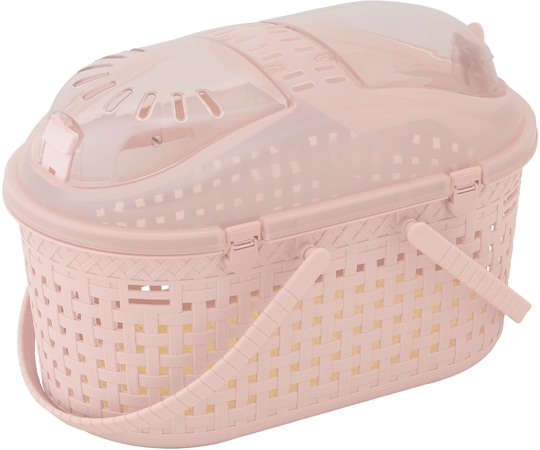 アイリスオーヤマ メッシュペットキャリー ピンク MPC-450 1個（ご注文単位1個）【直送品】