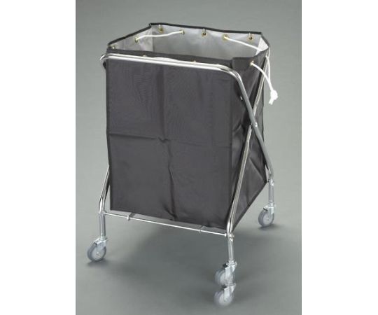 エスコ 664x646x915mm ダストカート（エコ袋（黒）付） EA995AA-53G 1セット（ご注文単位1セット）【直送品】