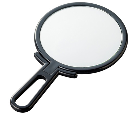 堀内鏡工業 スタンド&ハンド ナピュアミラー ブラック AM-008BK 1個（ご注文単位1個）【直送品】