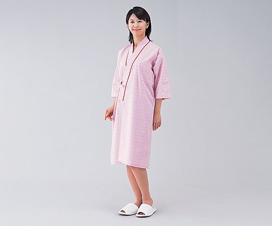 住商モンブラン 患者衣（男女兼用） 59-445 ピンクLL 59-445 LL 1枚（ご注文単位1枚）【直送品】