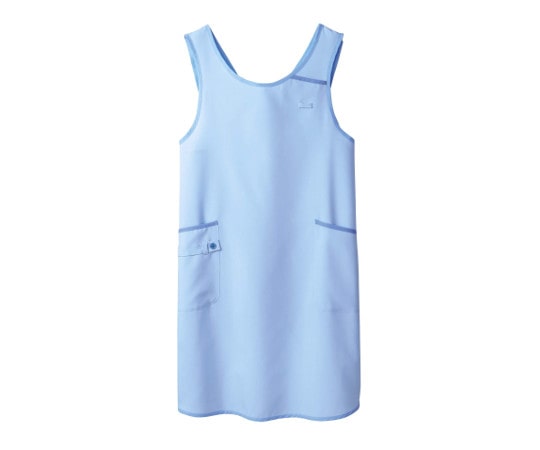 住商モンブラン エプロン 兼用 ブルー フリー 35-5013 1枚（ご注文単位1枚）【直送品】