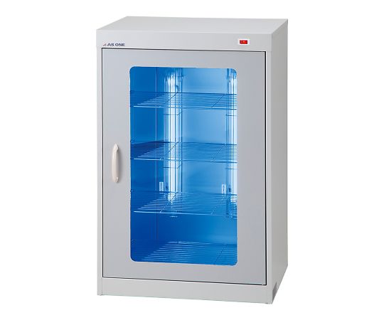 アズワン 殺菌線消毒保管庫 490×382×750mm DM-4D 1個（ご注文単位1個）【直送品】