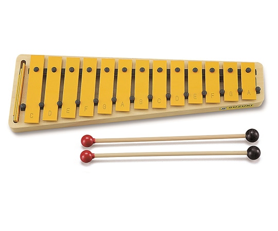 SUZUKI ミニグロッケン ソプラノ MSG-13 1個(ご注文単位1個)【直送品】